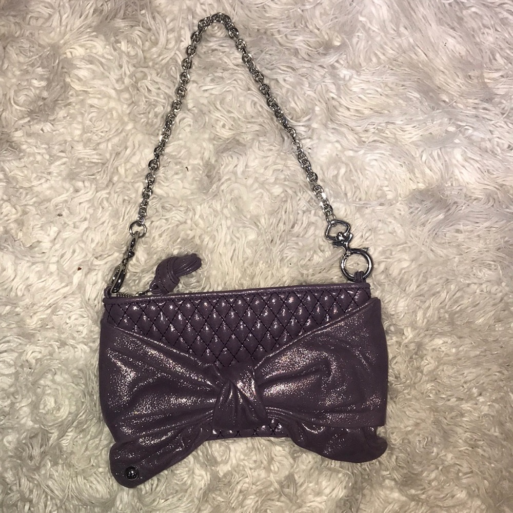 🔥Juicy couture Mini bow quilt chain bag🔥